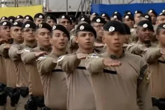 Candidatos participam do concurso da Polícia Militar do Tocantins