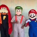 crianças fantasiadas criam versão da Carreta Furacão no Tocantins