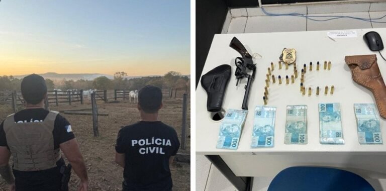 Operação Boi Valente prende vaqueiro por posse de arma durante investigação sobre furto de 72 cabeças de gado