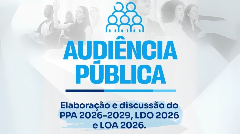 Audiência pública em Augustinópolis vai debater PPA 2026-2029, LDO e LOA nesta sexta-feira - Imagem do artigo