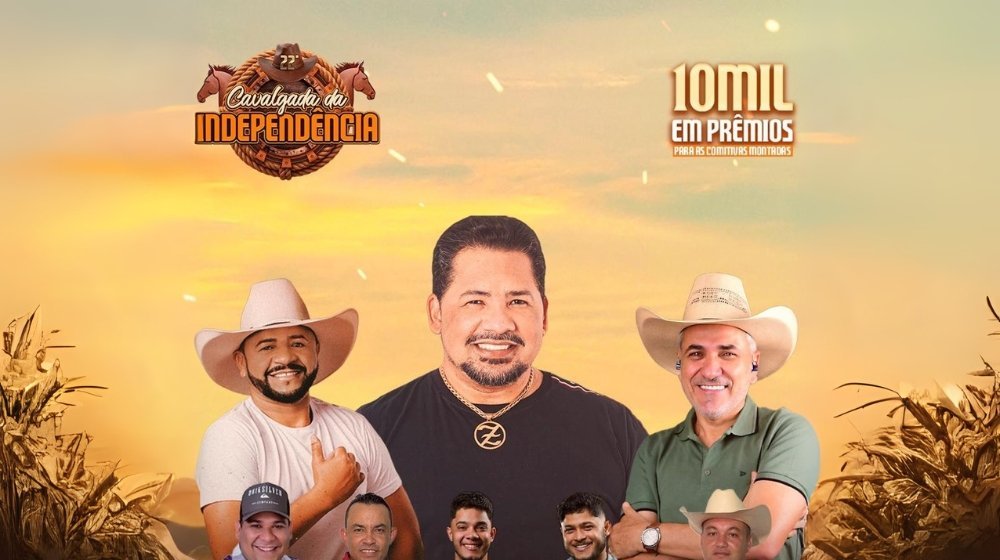 São Miguel do Tocantins divulga programação da 22ª Cavalgada da Independência com 15 horas de atrações - Imagem do artigo