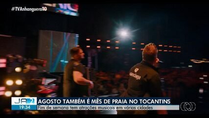Programação de praias anima Tocantins no primeiro fim de semana de agosto - Imagem do artigo original