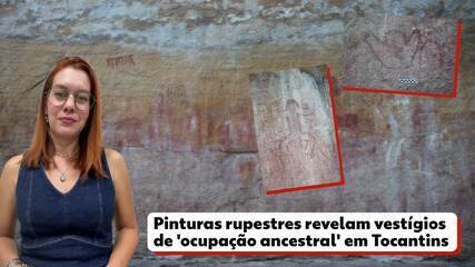Paredão próximo a Palmas exibe pinturas rupestres de 8 mil anos e indícios de agricultura antiga - Imagem do artigo original