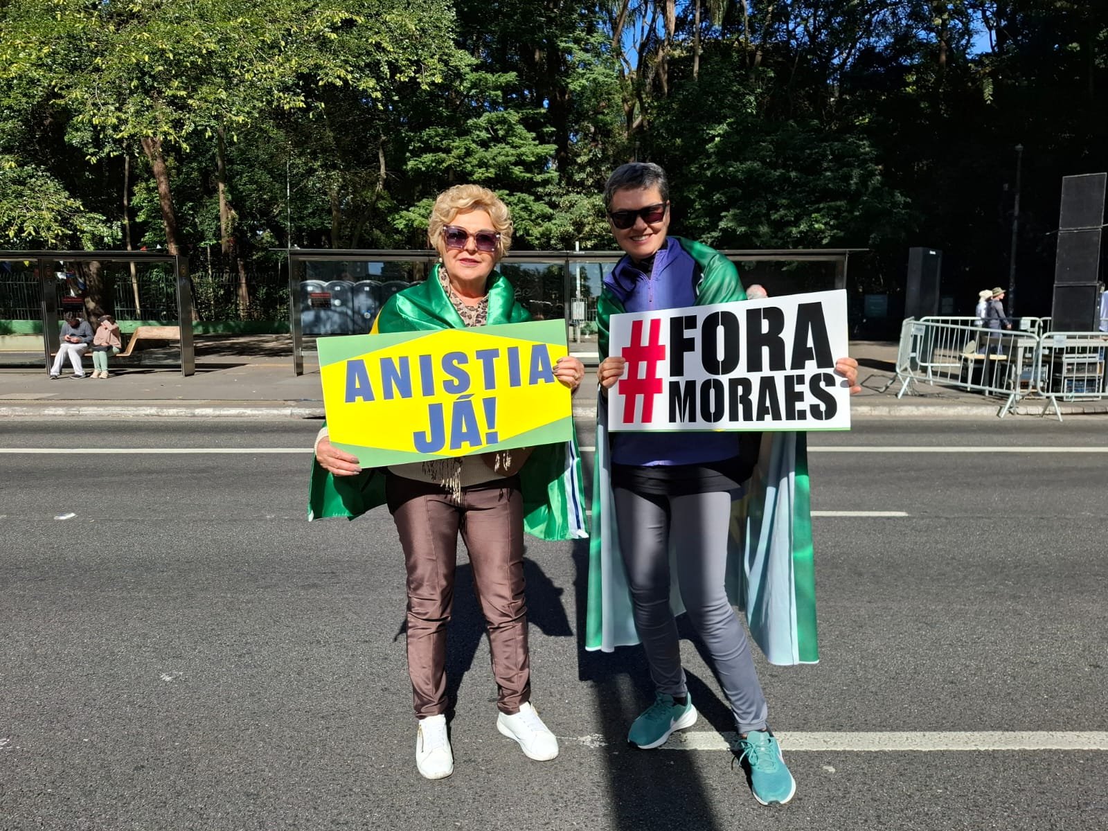 Avenida Paulista é ponto de partida de protestos contra Lula e Alexandre de Moraes - Imagem do artigo original