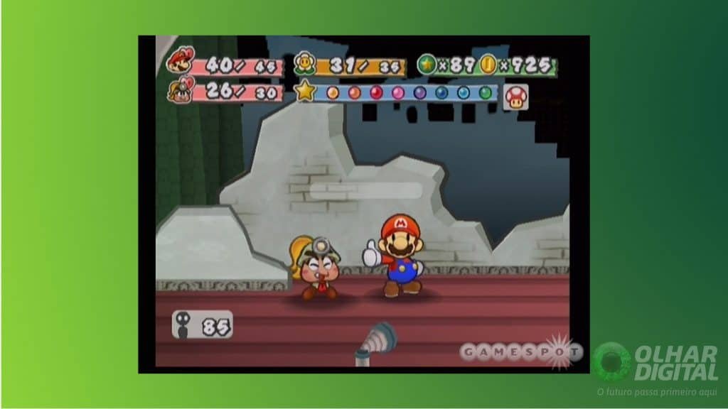 Críticos listam os cinco RPGs mais bem avaliados da franquia Mario - Imagem do artigo original