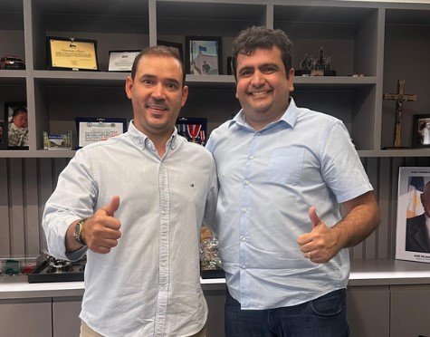 Prefeito de Lizarda formaliza apoio à pré-candidatura de Vicentinho Júnior ao Senado - Imagem do artigo original