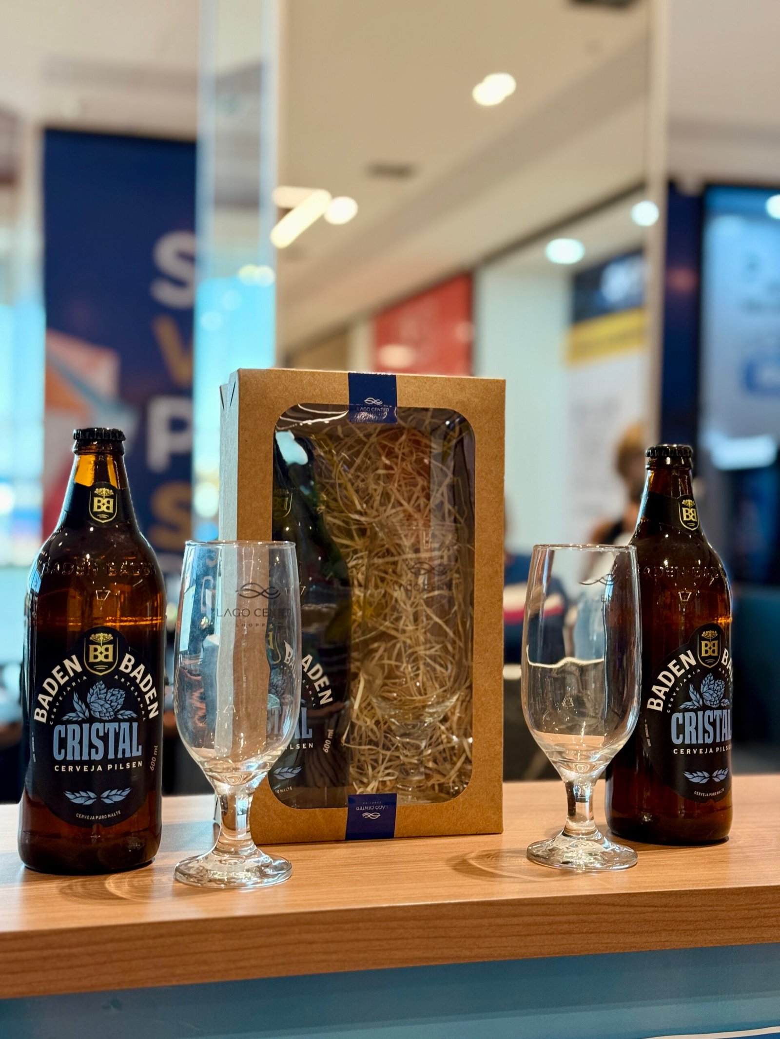 Lago Center Shopping entrega kit de cerveja em campanha de Dia dos Pais - Imagem do artigo original