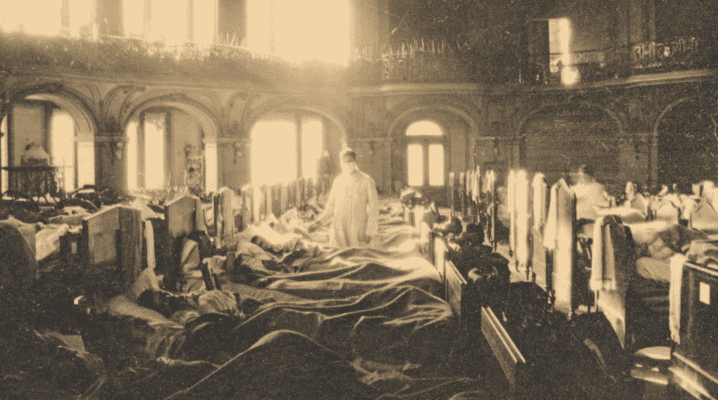 Pesquisadores suíços reconstroem genoma da gripe espanhola a partir de amostra de 1918 - Imagem do artigo original