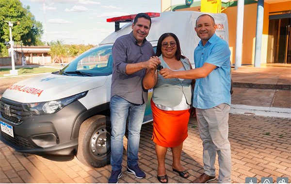 Emenda de R$ 150 mil viabiliza nova ambulância para Santa Terezinha - Imagem do artigo original
