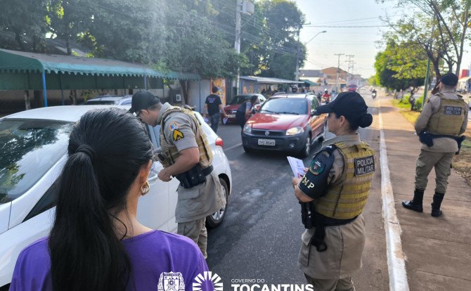 Operação Shamar mobiliza forças de segurança em Tocantinópolis contra violência doméstica - Imagem do artigo original