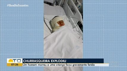 Mulher relata momentos que antecederam explosão de churrasqueira que matou marido e feriu criança em Palmas - Imagem do artigo original