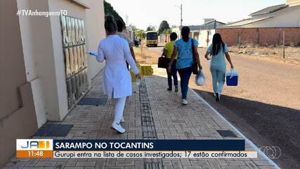 Gurupi intensifica vacinação contra sarampo após dois casos suspeitos em crianças - Imagem do artigo original