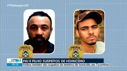 Polícia procura pai e filho suspeitos de matar jovem em bar na zona rural de Tocantínia - Imagem do artigo original
