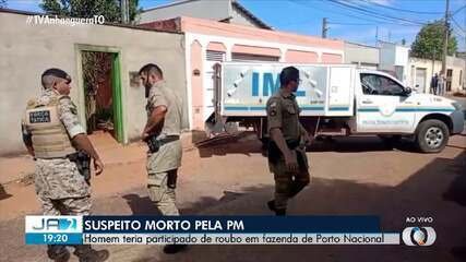 Suspeito de planejar assalto com reféns em fazenda morre em confronto com a PM no Tocantins - Imagem do artigo original
