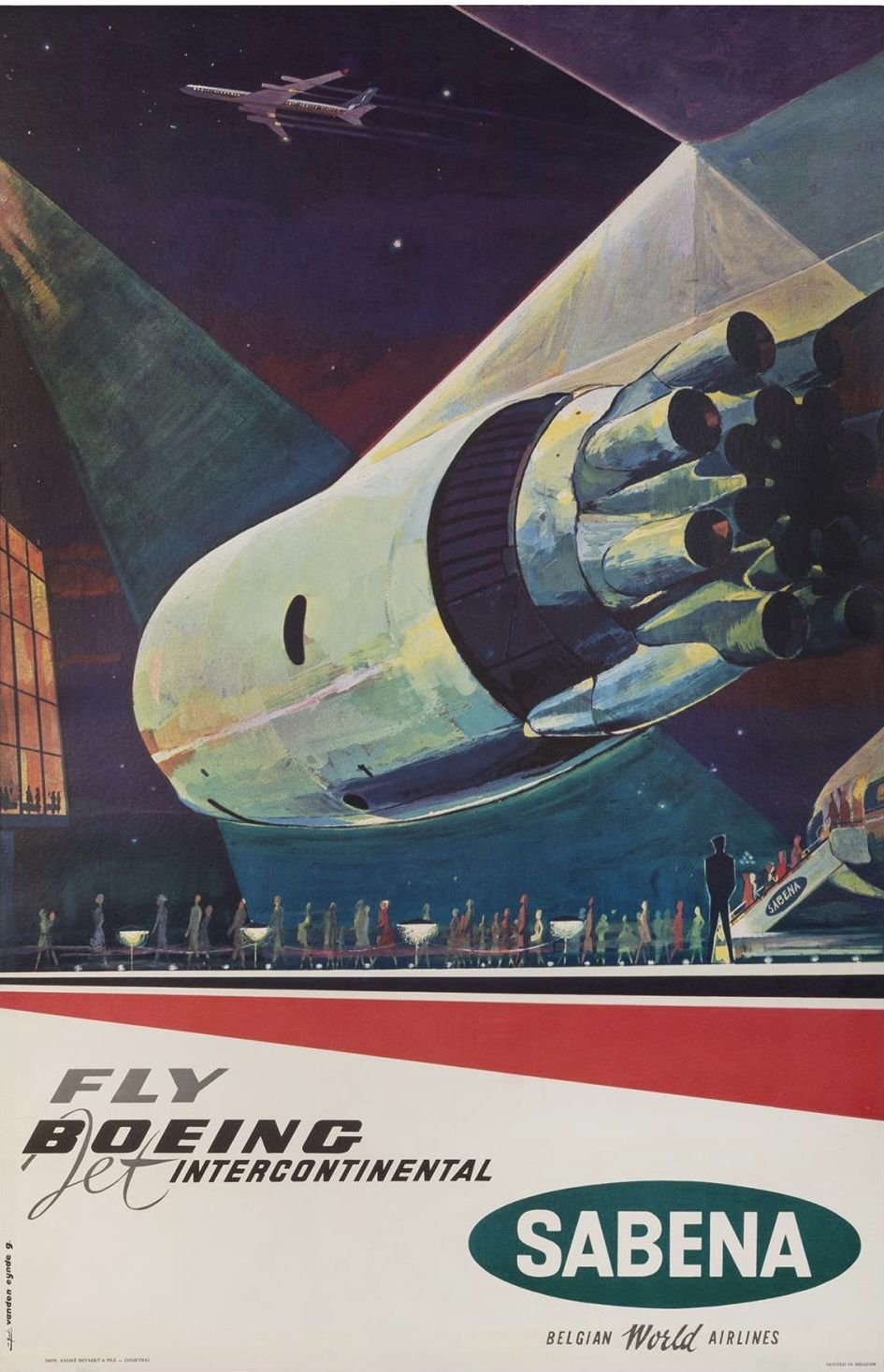 Anúncios históricos de companhias aéreas revelam charme e criatividade de outra época - Imagem do artigo original