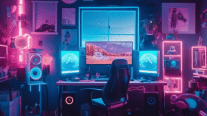 13 acessórios essenciais para montar um quarto gamer completo