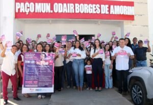 Cariri do Tocantins lança campanha Agosto Lilás 2025 com ato simbólico na sede da Prefeitura