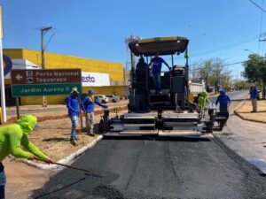 Prefeitura de Palmas inicia recapeamento da Avenida Goiás, no Jardim Aureny II