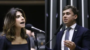 Nikolas Ferreira acusa deputada Camila Jara de agressão no plenário; petista nega e alega perseguição