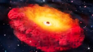 Buraco negro mais antigo e distante do Universo tem 300 milhões de massas solares