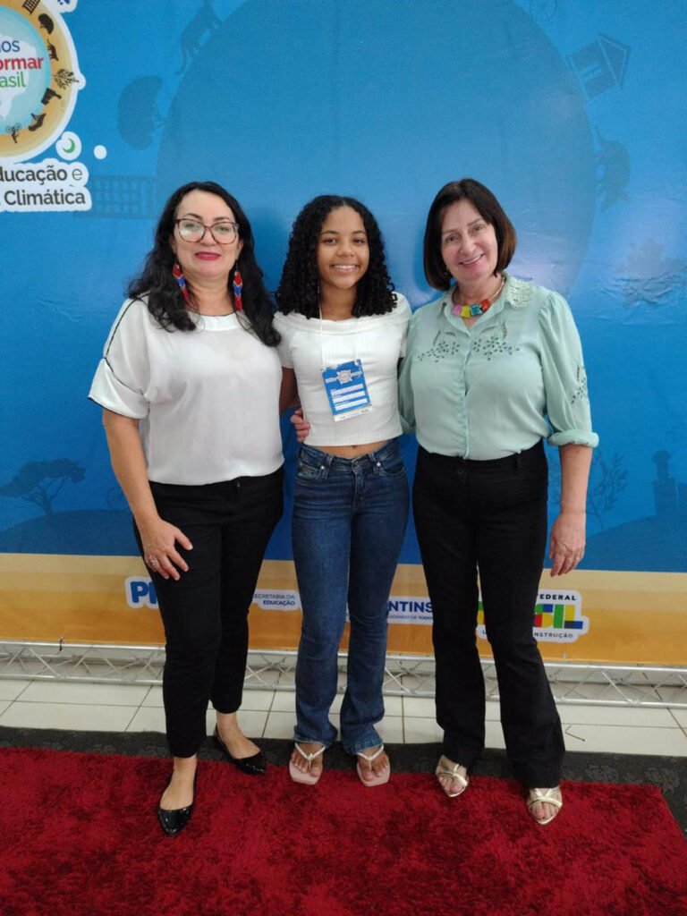 Estudante de Cariri do Tocantins destaca-se em etapa estadual da Conferência Infantojuvenil pelo Meio Ambiente