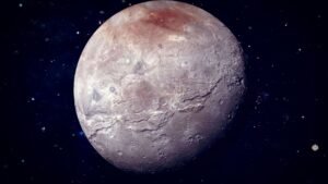 Estudo indica que 60% da região equatorial de Plutão é coberta por picos de gelo de 300 m