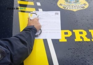 Homem procurado por pensão alimentícia é detido durante fiscalização da PRF em Wanderlândia