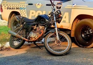 Motocicleta furtada em 2022 é recuperada em Sampaio; homem de 38 anos é preso por receptação