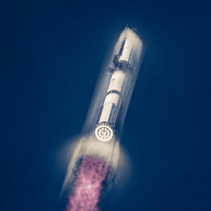 Décimo voo de teste da Starship gera registros impressionantes de lançamento e pouso - Imagem do artigo