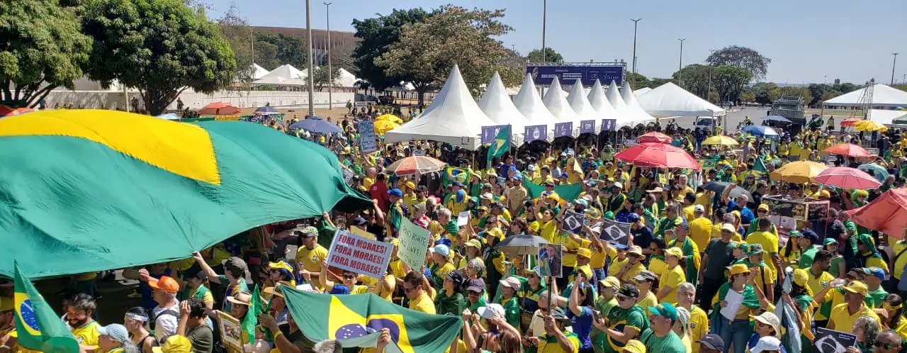 Direita mobiliza milhares em atos de 7 de Setembro por anistia e contra Alexandre de Moraes - Imagem do artigo