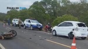 Acidente na TO-010 em Araguatins mata passageira e fere gravemente motociclista; criança sobrevive sem lesões