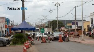 Obras de restauração da Avenida Goiás começam em Augustinópolis; trânsito adota sistema Pare e Siga