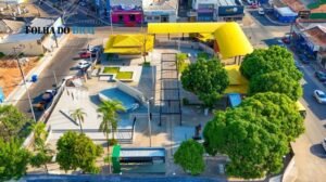 Praça das Bandeiras é reaberta após revitalização e Araguaína lança obras do Hospital da Criança