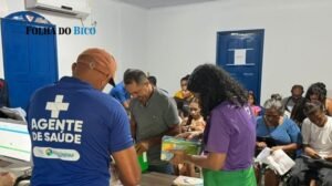 Famílias do Acampamento Sol Nascente passam por pesagem e vacinação em Augustinópolis
