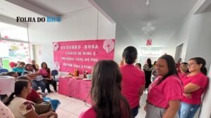 Outubro Rosa mobiliza mais de 150 mulheres em ações de saúde em São Bento do Tocantins
