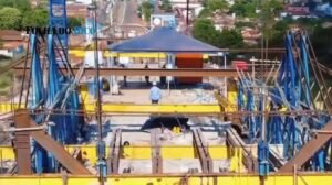 Renan Filho vistoria obras das pontes em Xambioá e Aguiarnópolis nesta quinta-feira