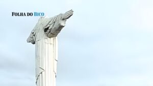 Cabeça do Cristo Redentor de Xambioá desaba após meses de alerta sobre rachaduras