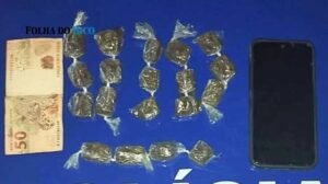 Foragido de Goiás é preso em Sampaio após tentar fugir e dispensar drogas