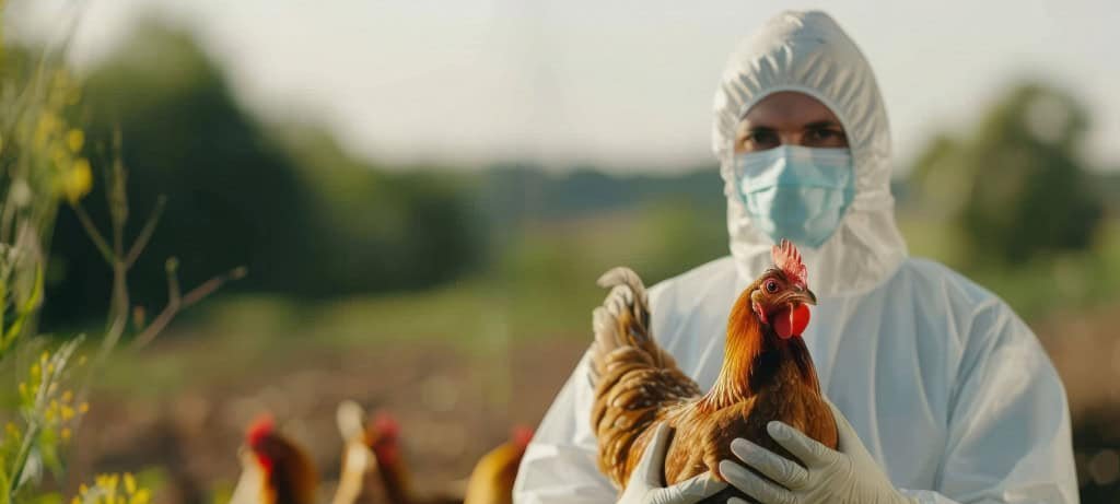 EUA registram primeiro caso humano da variante H5N5 da gripe aviária - Imagem do artigo original
