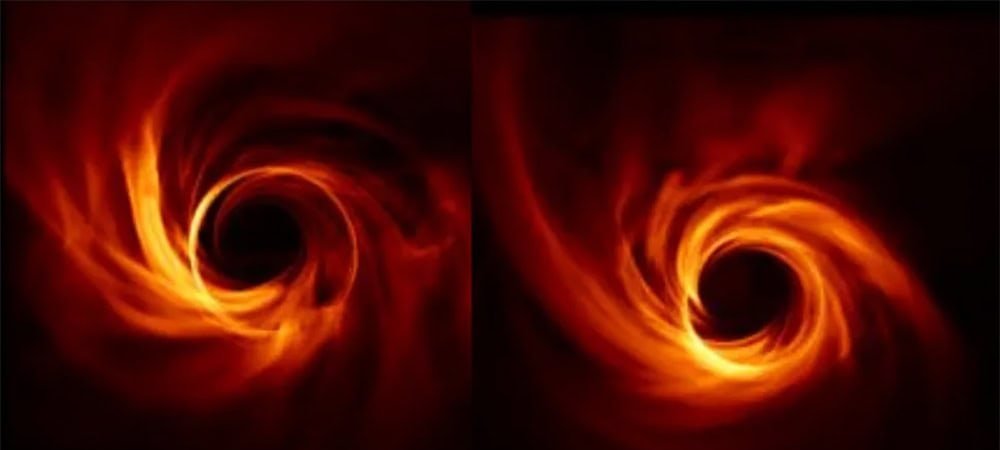 Imagens mais nítidas de buracos negros podem pôr à prova a relatividade geral de Einstein - Imagem do artigo original