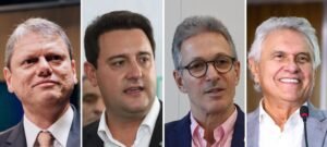 Governadores Tarcísio, Ratinho, Zema e Caiado defendem Bolsonaro e atacam decisão de Moraes