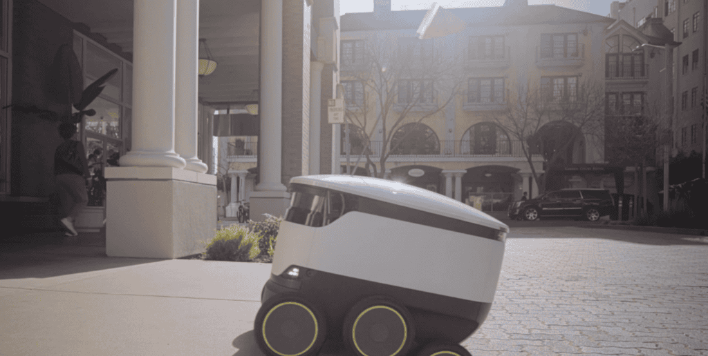 Uber Eats começa a usar robôs autônomos para entregas no Reino Unido em dezembro - Imagem do artigo original