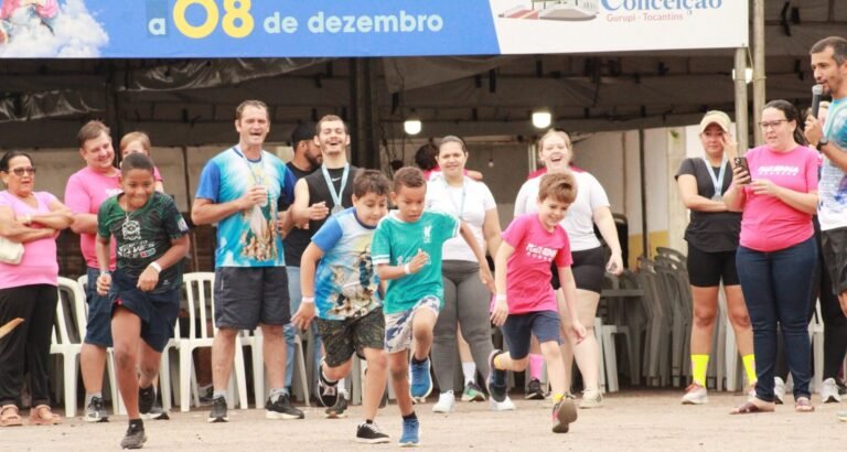Corrida e caminhada celebram Nossa Senhora da Conceição e reúnem comunidade em Gurupi