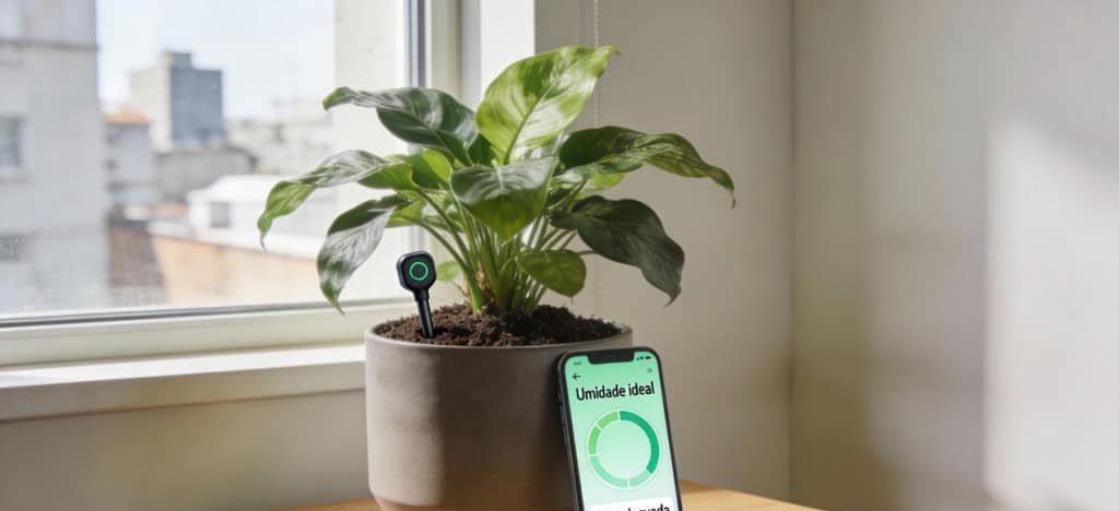 Sensores inteligentes facilitam cuidados com plantas em apartamentos pequenos - Imagem do artigo original