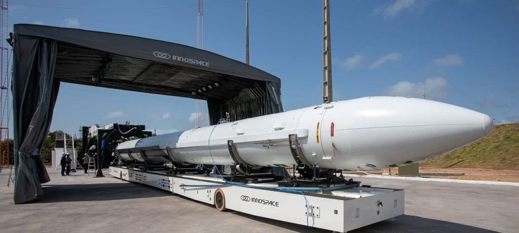 Lançamento do foguete Hanbit-Nano em Alcântara é remarcado para a noite por causa da chuva - Imagem do artigo original
