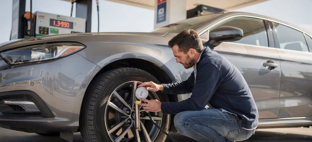 Calibragem correta dos pneus pode reduzir consumo de combustível em até 20% - Imagem do artigo original