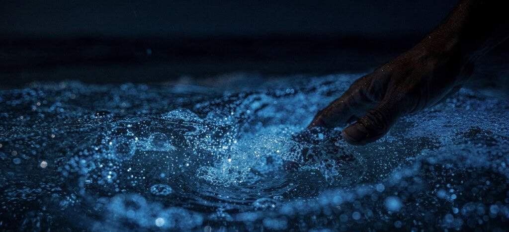 Luz azul no mar: a bioluminescência que transforma ondas em espetáculo noturno - Imagem do artigo original
