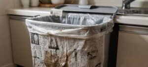 Jornal velho ajuda a secar o lixo e diminuir odores na cozinha, apontam estudos