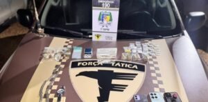 Polícia Militar prende dois homens após perseguição e apreende drogas em Palmas