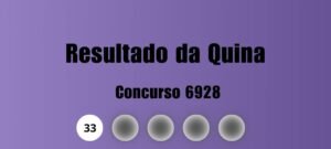 Quina 6928 acumula e próximo prêmio pode chegar a R$ 10 milhões